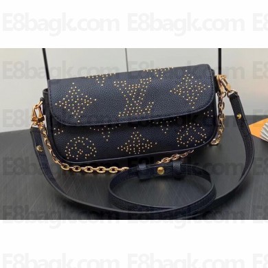 Louis Vuitton Monogram Empreinte Wallet on Chain Ivy Bag M82653 Studs Black 2023