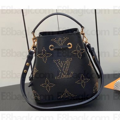Louis Vuitton Monogram Empreinte Néonoé BB Bag M46734 Studs Black 2023