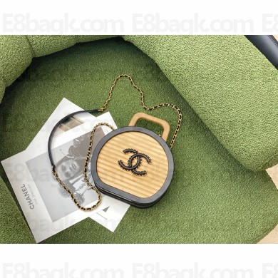 Chanel Beech Wood Small Vanity Case AS2928 2022