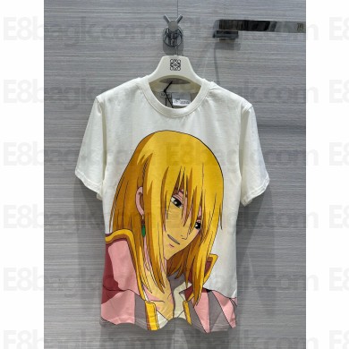 Loewe Howl embellished T-shirt in cotton 2023