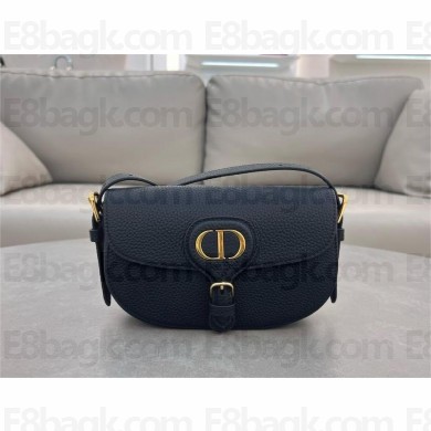 Dior Bobby East-West Bag in Black Grained Calfskin 2024