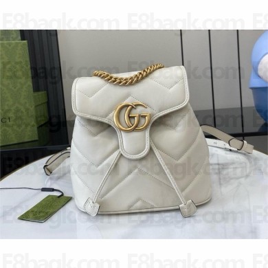 GUCCI GG Marmont mini backpack 777253 white 2024