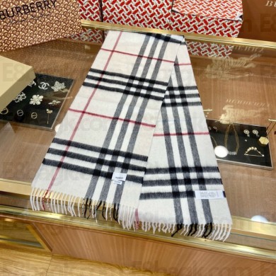 Burberry check cashmere Scarf 168x30cm 14 2025
