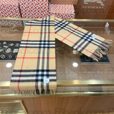 Burberry check cashmere Scarf 168x30cm 24 2025