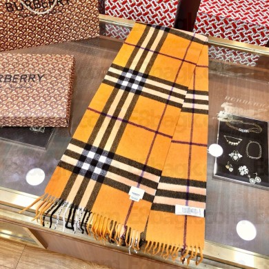 Burberry check cashmere Scarf 168x30cm 05 2025