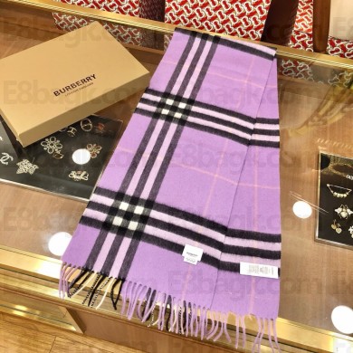 Burberry check cashmere Scarf 168x30cm 06 2025