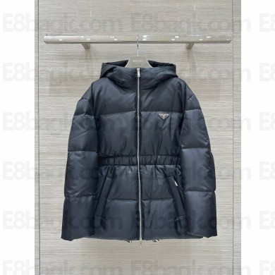 PRADA BLACK RE-NYLON DOWN JACKET 292214 2024