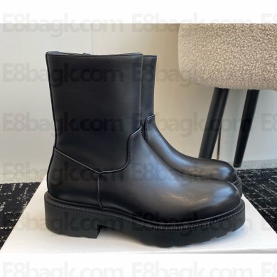 The Row Nobilis TR boot black in leather 2024