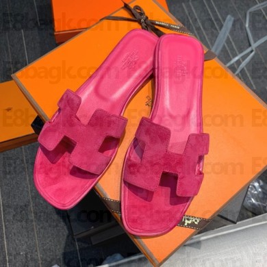 Hermes oran FLAT sandals Pink 15