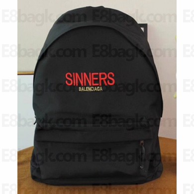 Balenciaga Sinners Nylon Explorer Pouch Clutch Bag 2018