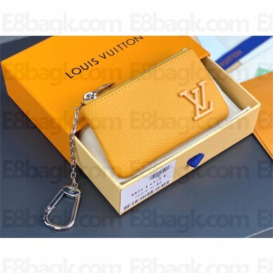 louis vuitton Key Pouch M81031 yellow 2023