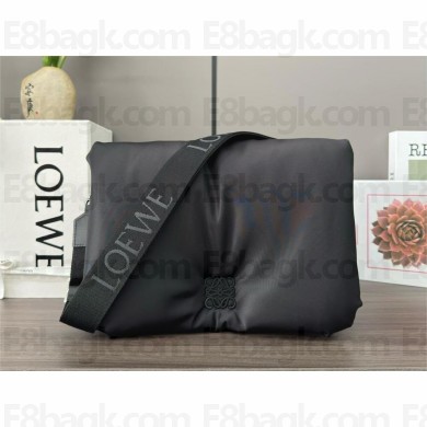 loewe Puffer Goya Messenger in nylon black 2024