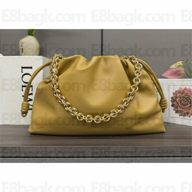loewe large flamenco purse in mellow nappa lambskin 012401 Sahara 2024