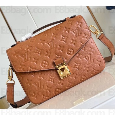 Louis vuitton Monogram Empreinte Leather cognac M41487 2024