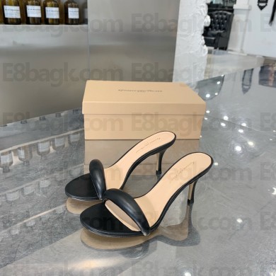 gianvito rossi 7cm bijoux leather sandals black 2021