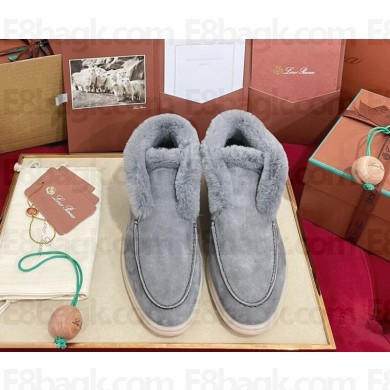 Loro Piana Open Walk Chukka Boots with beaver hair suede ankle boots 1025-09 2024