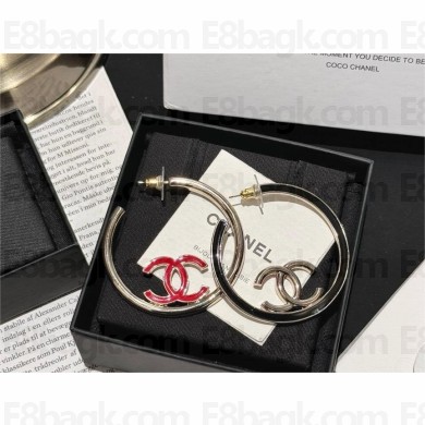 chanel hoop Earrings ABC908 2024