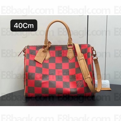 LOUIS VUITTON Speedy 40 Bandoulière Damier Pop N40580 2024