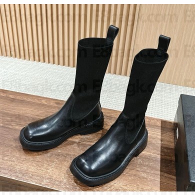 Alexander Wang Detroit socks and Boots in black 1106-2024