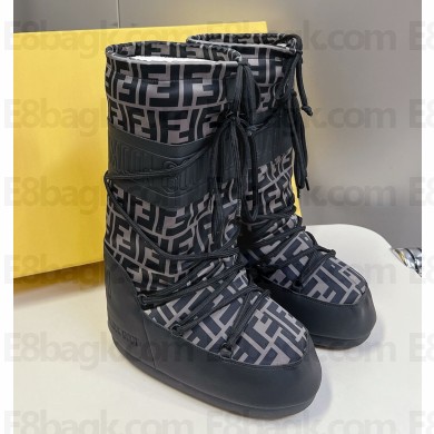 Fendi FF Motif Moon Boots 1106-01-2024