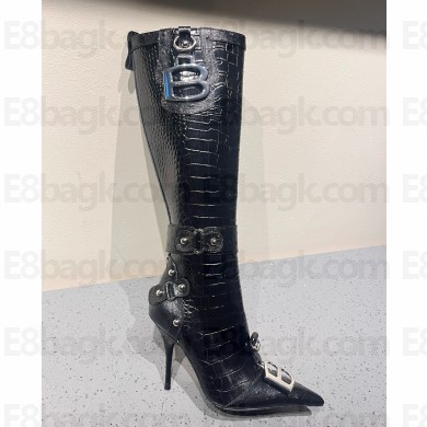 Balenciaga Women's Essex 105mm Boot in Black 2024