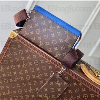 LOUIS VUITTON Monogram Macassar Gaston Wearable Wallet Indigo Blue M12813 2025