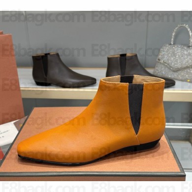 Loro Piana Sumire Ankle Boots Calfskin Deep Kummel 2024
