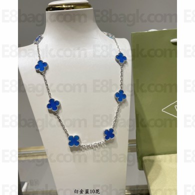 Van Cleef & Arpels Vintage Alhambra short necklace,10 motifs 11 2024