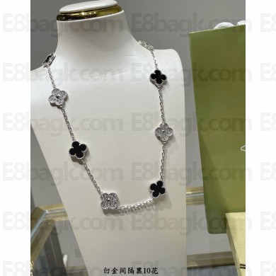 Van Cleef & Arpels Vintage Alhambra short necklace,10 motifs 20 2024