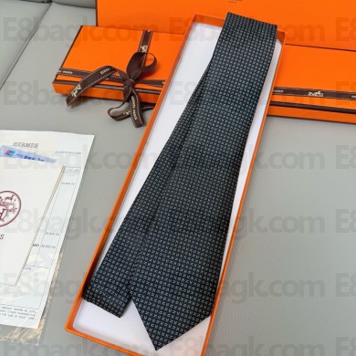 Hermes H Jacquard tie 03 2025
