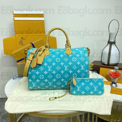 LOUIS VUITTON Speedy P9 Bandoulière 40 M11564 Turquoise 2025