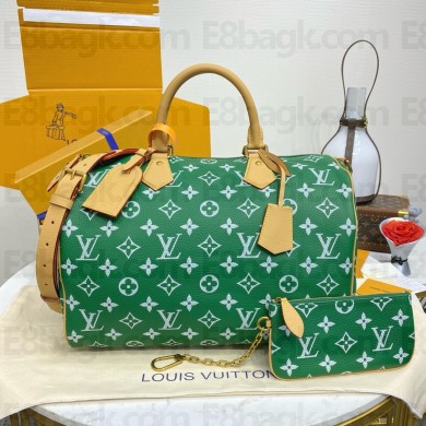 LOUIS VUITTON Speedy P9 Bandoulière 40 M24417 VERT 2025