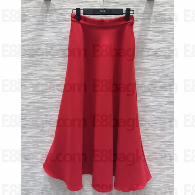 DIOR red Mid-Length Skirt 2025