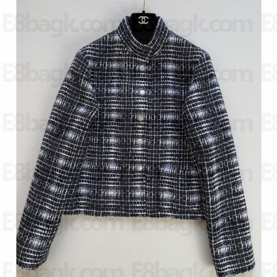 Chanel Check Tweed Jacket black 2025