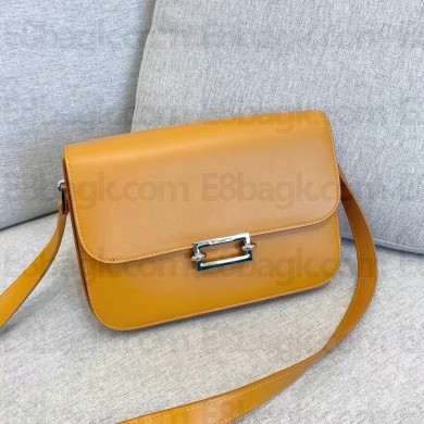 saint laurent le pavé satchel in smooth leather 657186 yellow