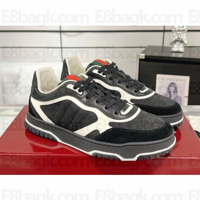 Gucci women's/Men's Black Original GG canvas Re-Web sneaker white 2024