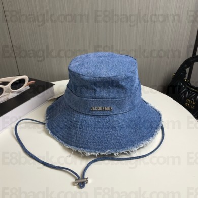 Jacquemus Le bob Gadjo Bucket Hat blue 2024