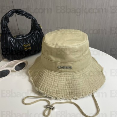 Jacquemus Le bob Gadjo Bucket Hat khaki 2024