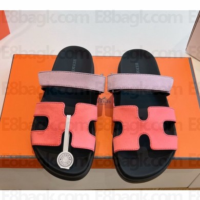 Hermès women/men Chypre calfskin sandals 03-2025 