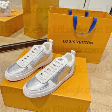 louis vuitton Boombox Sneakers silver 2021