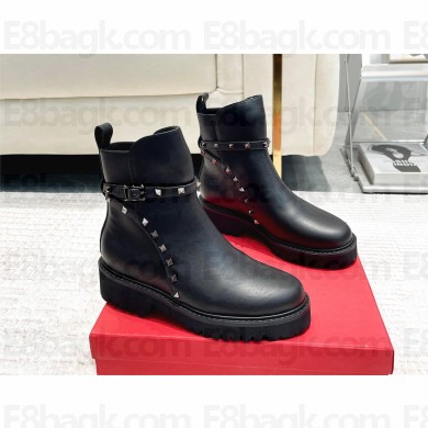 Valentino ROCKSTUD CALFSKIN ANKLE BOOT 40 MM 2023