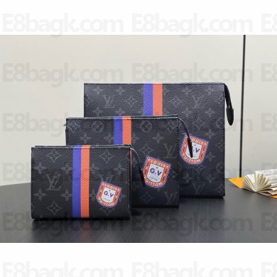 LOUIS VUITTON Trio Toilet Pouch Mon Monogram P01957 2025