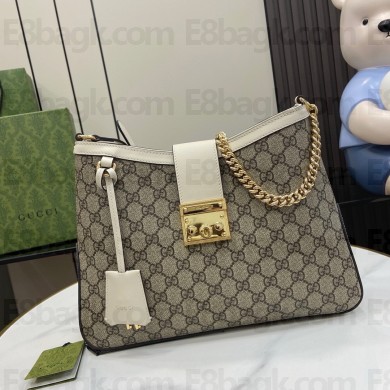 GUCCI Padlock GG medium shoulder bag 795113 WHITE 2024