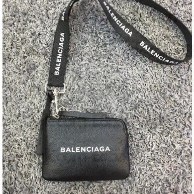 Balenciaga Everyday Pouch 492465 Black 2018