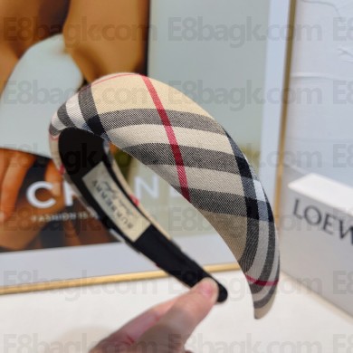 burberry multicolor check headband 02 2022