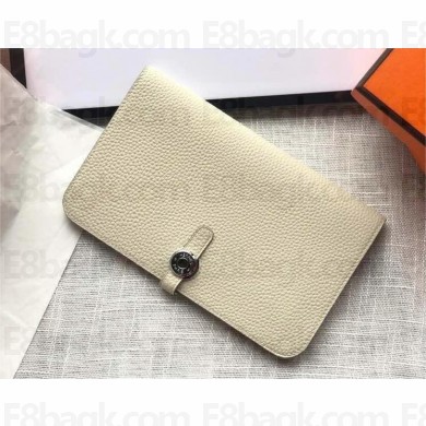 Hermes Dogon Duo Wallet in togo leather NATA