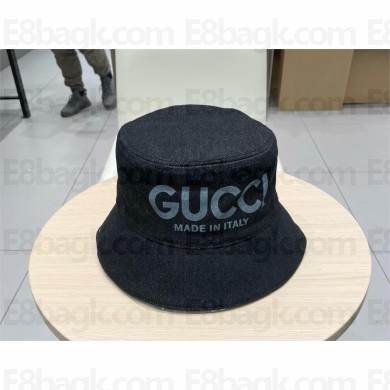 GUCCI Lasered denim bucket hat 2025