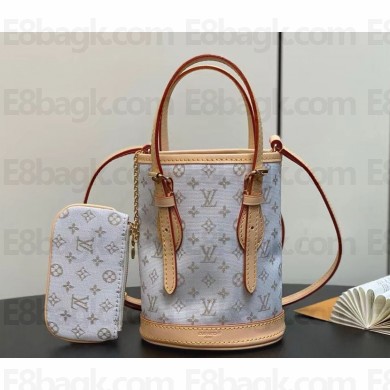 Louis Vuitton nano bucket mini M12317 2024
