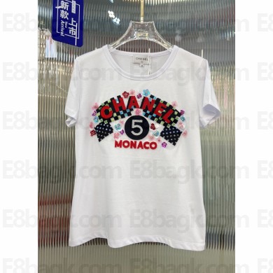 CHANEL MONACO T-SHIRT WHITE 2023