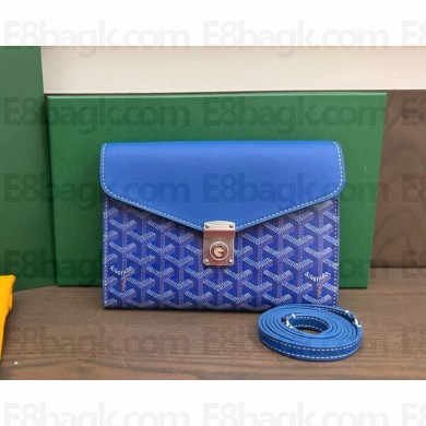 Goyard Chypre Wallet-Pouch bag  Sky Blue 2024